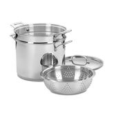Chef's Classicâ„¢ Stainless 12 Quart Pasta/Steamer 4 Piece Set
