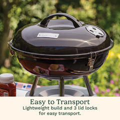 14" Portable Charcoal Grill