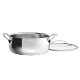 PureCladâ„¢ Triple-Ply 4.5 Qt. Stainless Steel Dutch Oven wth Cover