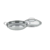 Chef's Classicâ„¢ Stainless 12" Everyday Pan with Medium Dome Cover